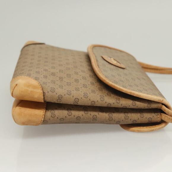 GUCCI Micro GG Supreme Shoulder Bag Pvc Beige Gold 007 92 007 92 - Picture 4 of 13